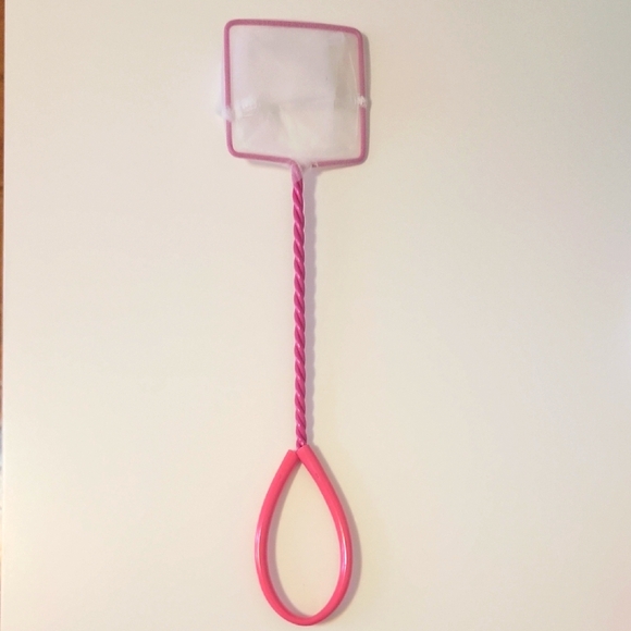 Pink Fish Net with Handle - Picture 2 of 4